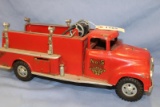 TONKA NO 5 FIRE TRUCK, 17.5 IN LONG
