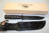CAMILLUS KNIFE WITH SHEATH IN BOX