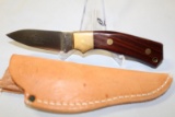 PARKER CUT CO BUCK SKINNER WITH SHEATH