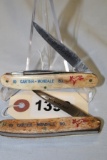 FROST CUTLERY MINI MUSKRAT 1980 CARTER MONDALE