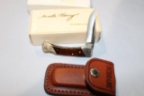 SCHRADE UNCLE HENRY 1 BLADE LB-3 W/SHEATH & BOX
