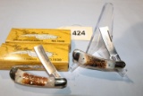 PARKER EAGLE BRAND 1530 KNIVES IN BOXES