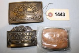 3 BELT BUCKELS GRANGER SELECT, HAVATAMPA, WORK