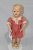 APPROX 16.5 IN SCHOENHUT TODDLER W/PAINTED HEAD