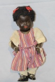 APPROX 14 IN LW 134 BLACK TODDLER, FLIRTY EYES