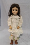 APPROX 28 IN 513, ANTIQUE CLOTHES, OPEN MOUTH,