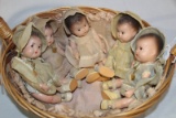 COMP DIONNE QUINTS IN BASKET