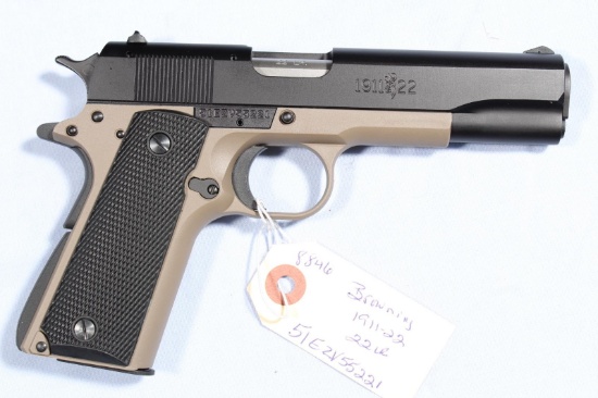 BROWNING 1911-22, SN 51EZV5522,