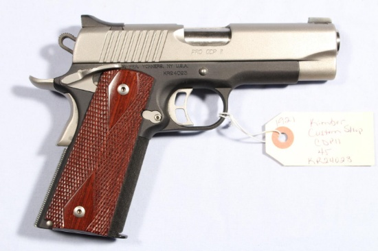 KIMBER CUSTOM SHOP PRO CDP II, SN KR24023,