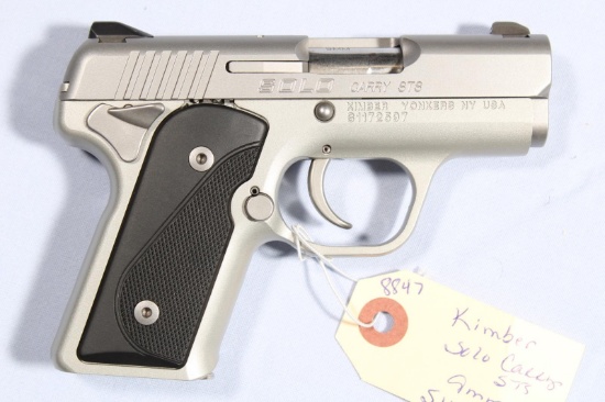 KIMBER SOLO CARRY STS, SN S1172597,