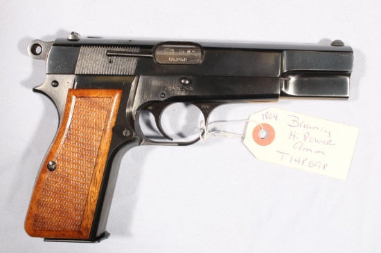 BROWNING HI POWER, SN T148598,