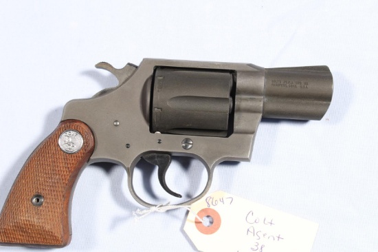 COLT AGENT, SN W07446