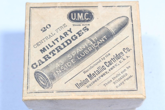 UMC MILITARY 43 SPANISH BRASS ONLY BOX