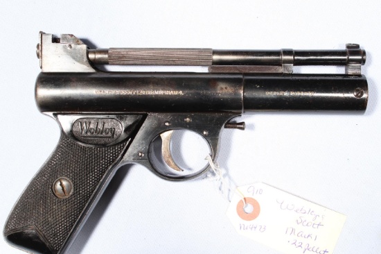 WEBLEY & SCOTT MARK I, SN 1800