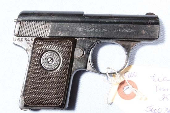 WALTHER VEST POCKET, SN 560345,
