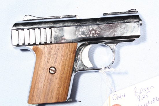RAVEN P25, SN 416686, 25 CAL PISTOL, B40-P15