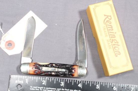 REMINGTON MUSKRAT BULLET 2 BLADE KNIFE