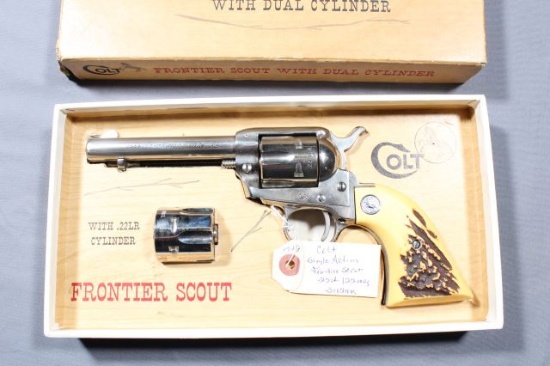 COLT SINGLE ACTION FRONTIER SCOUT, SN 31024K