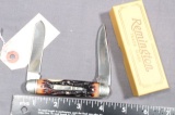 REMINGTON MUSKRAT BULLET 2 BLADE KNIFE