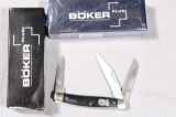BOKER 3 BLADE KNIFE WITH BOX