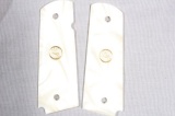 SET OF COLT 1911  FAUX  PEARL GRIPS