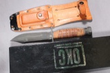 OKC SURVIAL KNIFE WITH SHEATH