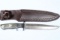 GREY WOLF DAMASCUS KNIFE WITH SHEATH
