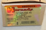 APPROX 10 ROUNDS 12 GA HORNADY  #5 TURKEY LOAD
