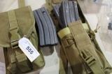 2 -GREEN MOLLE 223 MAGAZINES HOLDERS  (30ROUND)