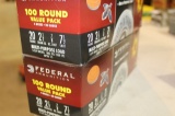 APPROX 200 ROUNDS 20 GA FEDERAL