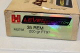 APPROX 17 ROUNDS HORNADY 35 REM