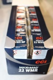 APPROX 500 ROUNDS CCI 22 MAG AMMO