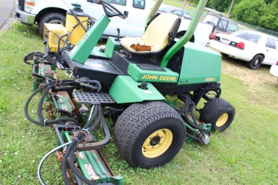 JOHN DEERE 3235A YANMAR DIESEL REEL MOWER RUNS