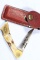 CASE MAKO SHARK STAG HANDLED FOLDING KNIFE W/CASE