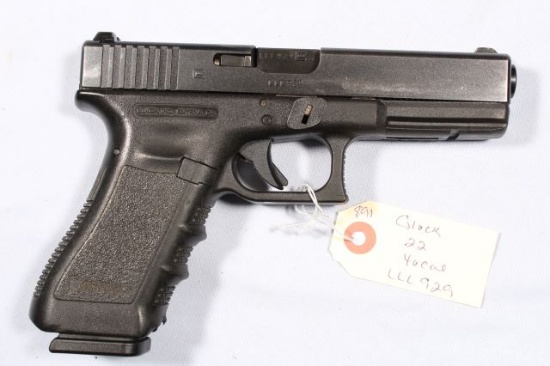 GLOCK 22, SN LLL929,