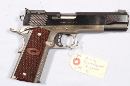 KIMBER GRAND RAPTOR II, SN K169506,