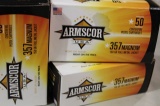 APPROX 150 ROUNDS ARMSCOR 357 MAG 150 GR FMJ