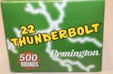 APPROX 500 RDS REMINGTON 22 LR THUNDERBOLT