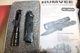 HUMREE TACTICAL KNIFE & LIGHT SET