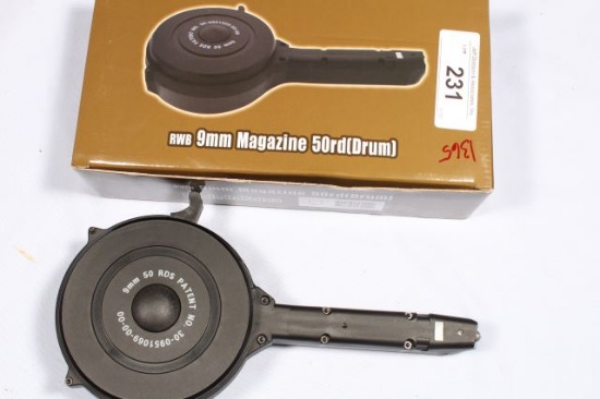 GLOCK STYLE 9MM 50 ROUND DRUM