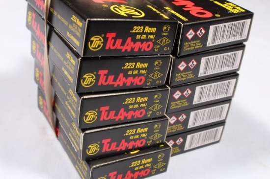 APPROX 200 RDS TULAMMO 223