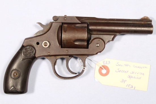 SMITH WESSON SECRET SERVICE, SN 1821,