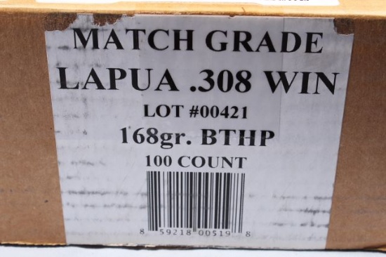 APPROX 100 RDS CREEDMOOR 308 WIN 168GR HPBT