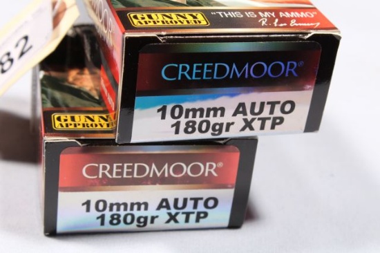 APPROX 40 RDS CREEDMOOR 10 MM AUTO 180 GR XTP