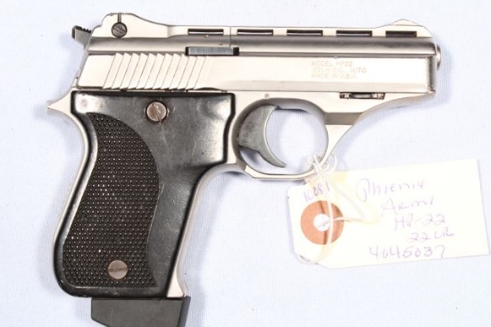 PHOENIX ARMS HP-22, SN 4045037,