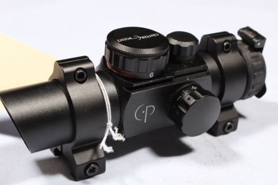 CENTER POINT RED / GREEN SIGHT WITH MOUNT WORKS
