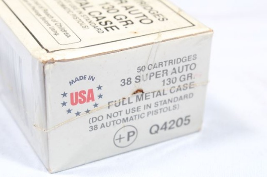 APPROX 50 ROUNDS 38 SUPER AUTO