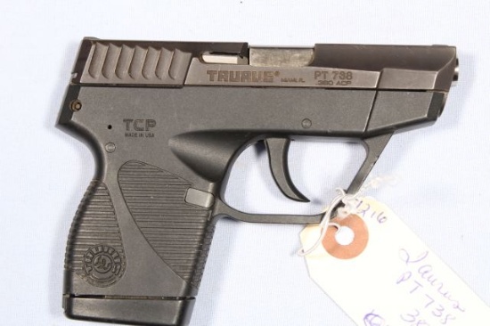 TAURUS PT738, SN 16430E,