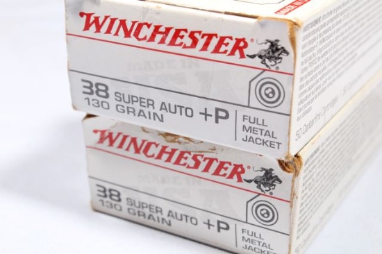 APPROX 100 ROUNDS 38 SUPER WINCHESTER