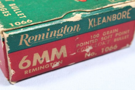 APPROX 20 ROUNDS REMINGTON 6MM